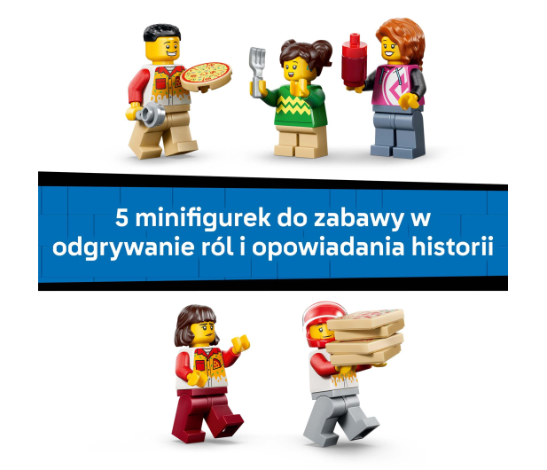 LEGO CITY 60496 Dostawa pizzy z pojazdami - 1529819 - zdjęcie 8